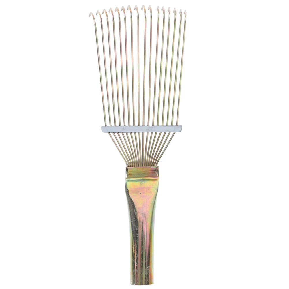 

Horse Wool Grooming Rake Horse Brushes For Grooming Brush for Livestock Cattle Sheep Horsehair Tools Smooth Handle Portable