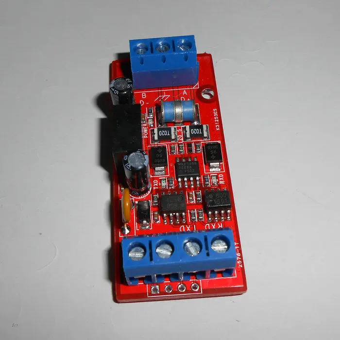 Industrial Grade TTL to RS485 Adapter Board 3.3V UART Interface with ESD Protection for PLC Debugging DIY Automatic Transceiver
