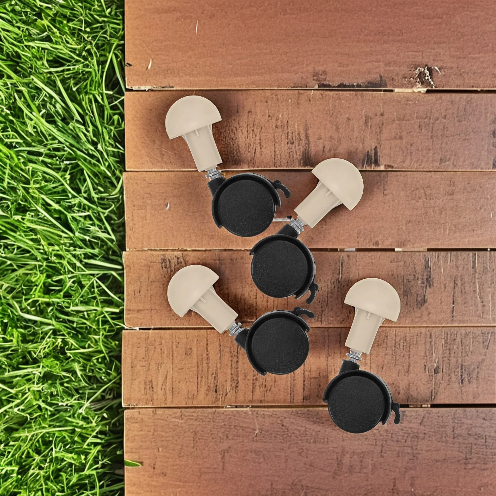 

4Pcs Cat Cage Casters Quiet Swivel Wheels Pet Cage Replacement Accessories for Convenient Cleaning and Movement