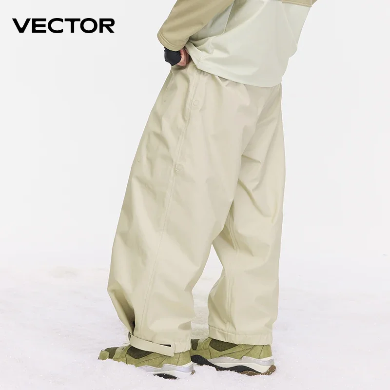 VECTOR Brand Winter Ski Pants Women Outdoor High Quality Windproof Waterproof Warm Snow Trousers Winter Ski Snowboarding Pants