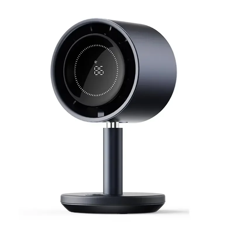 Portable USB Mini Fan Silent Brushless Motor Foldable Air Cooler for Car RV Home Desktop Dormitory Plastic Circulation