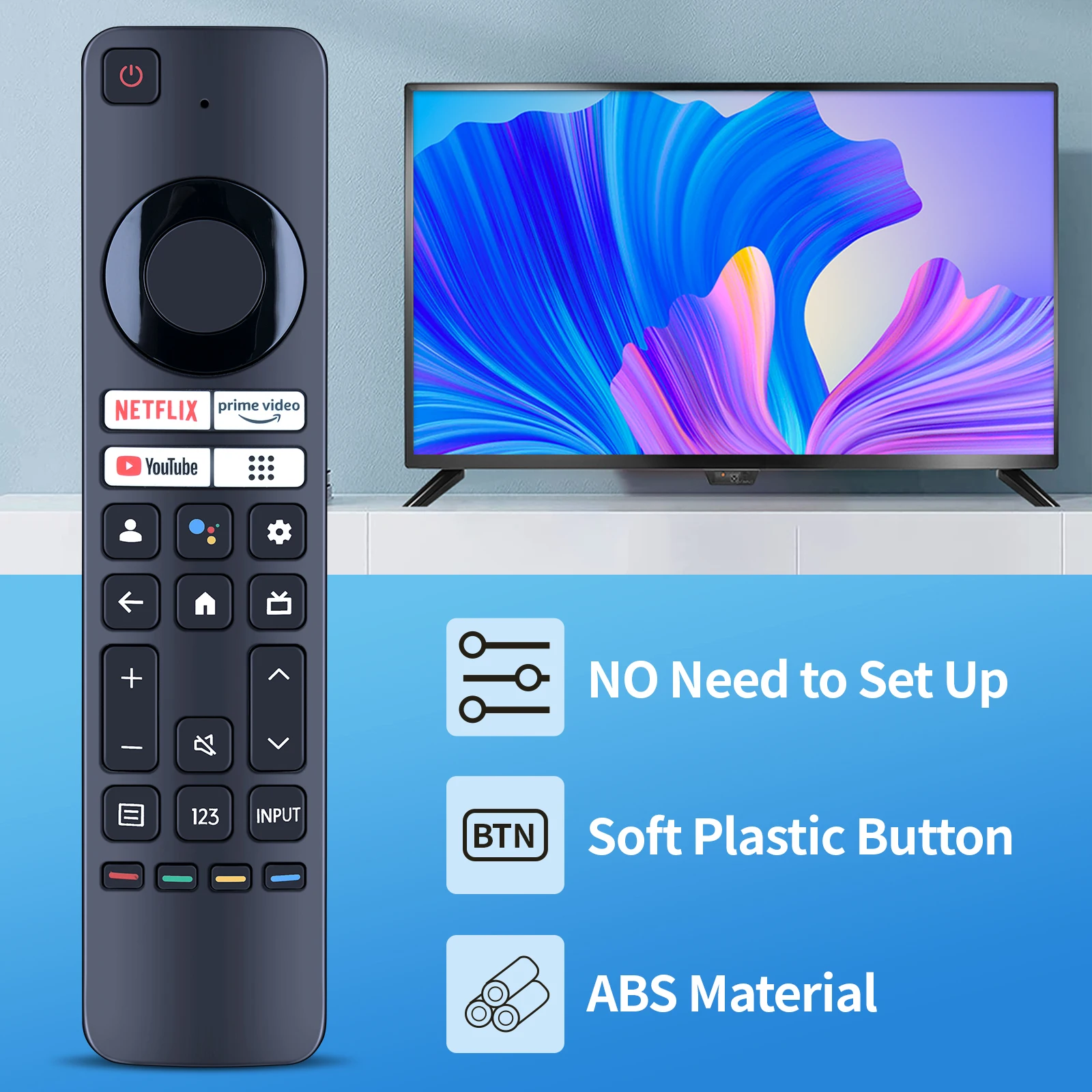 รีโมทคอนโทรลใหม่สําหรับ PANAVOX ERF3B54P