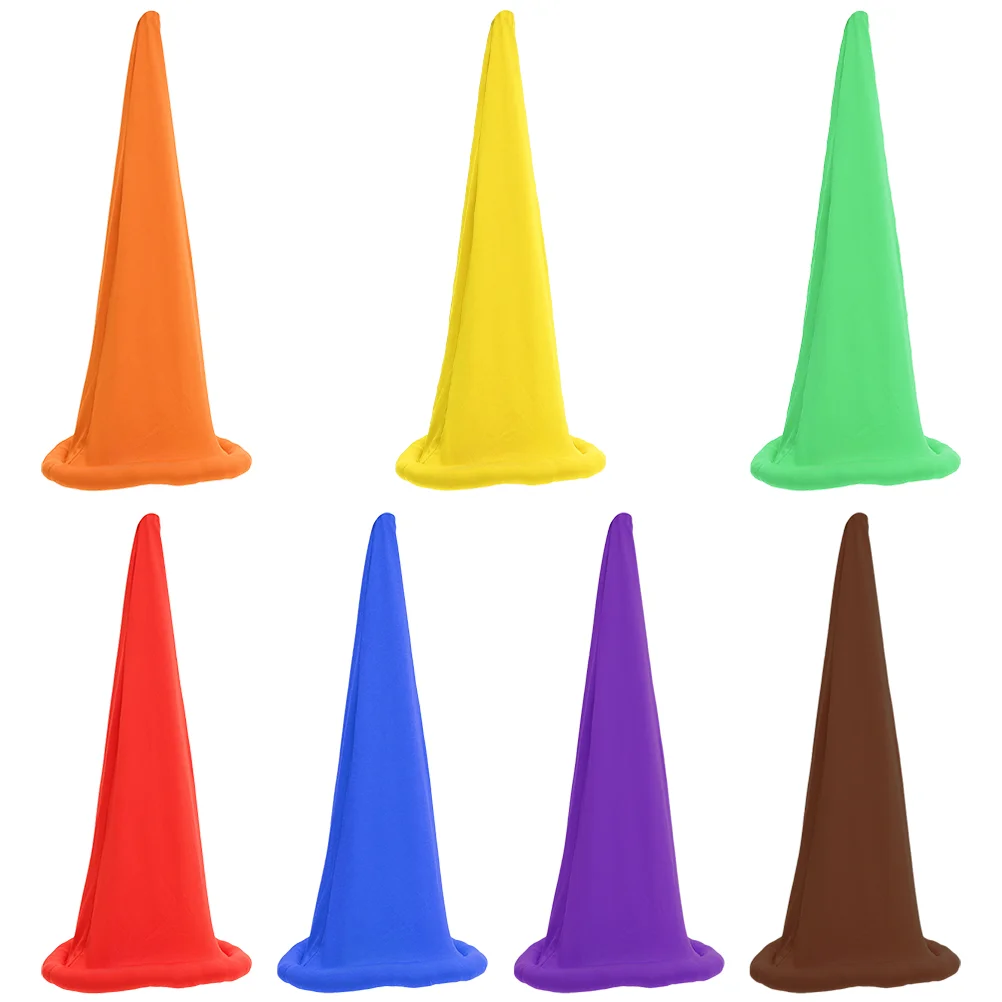 7 Pcs Accessories Child Hats Gnome Fairy Polyester Christmas Halloween Dwarf Cap