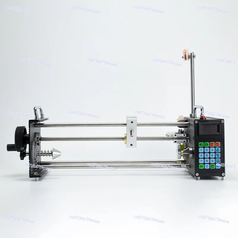 Automatic numerical control small electric fishing line group stranded wire winding machine enameled wire ring cotton silk yarn