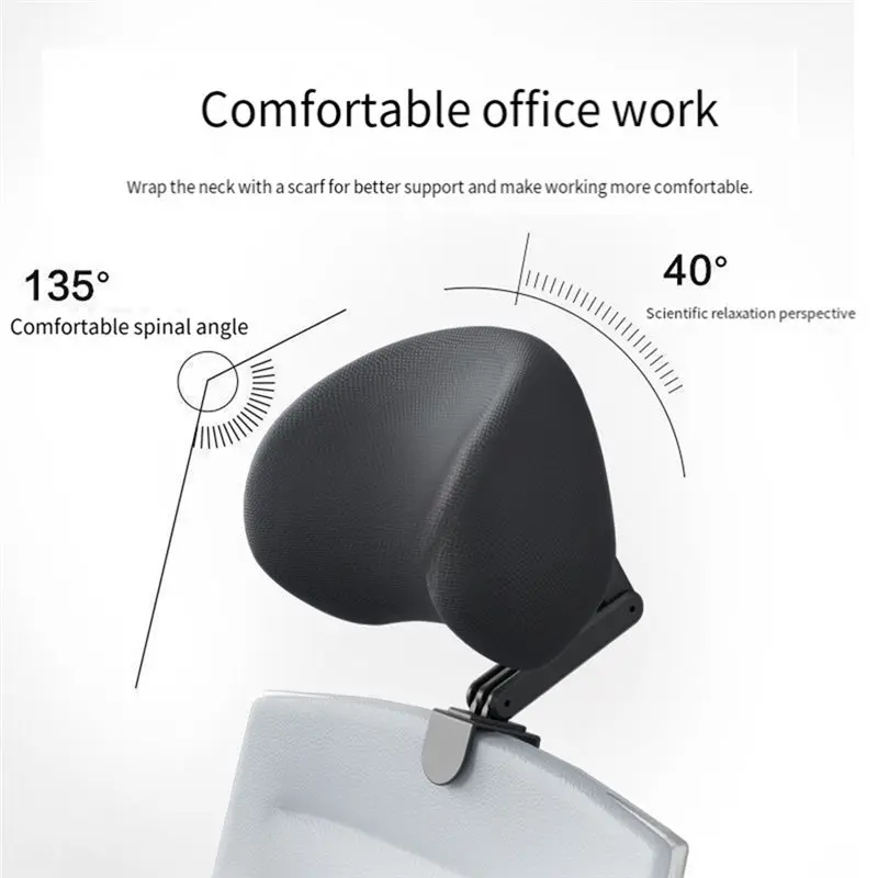 Nap Headrest Support For Office Chairs, Upright Siesta Sitting Aid, Napping Cushion For Seated Naps And Back Neck Comfort