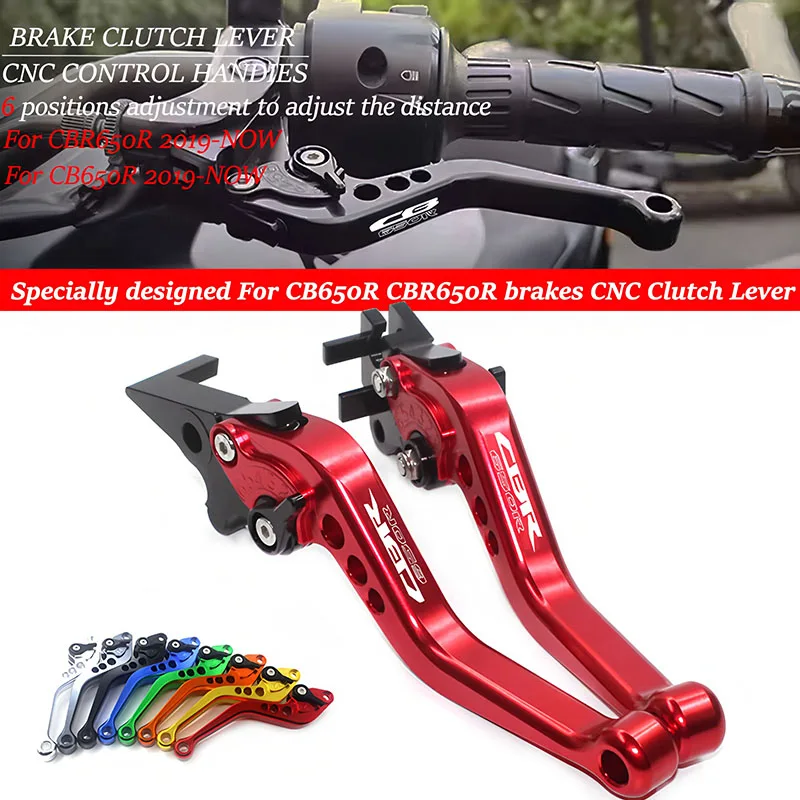 Abeto para honda cb650r/cbr650r cb/cbr 650r freios da motocicleta alavanca de embreagem ajustável alavancas de freio embreagem do motor accessorie