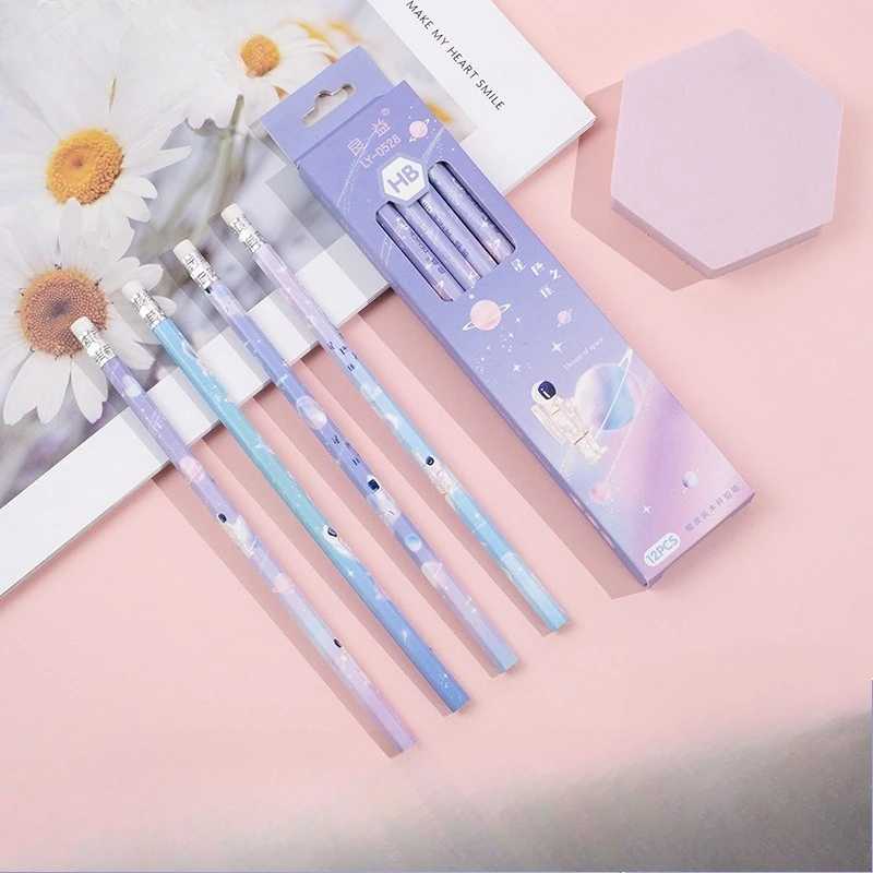 12Pack Hb Wood Penc… - image