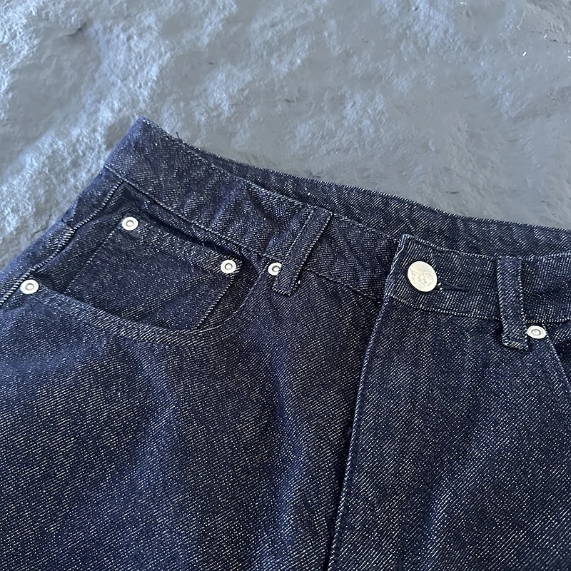 신상품 DERSCHUTZE 남성 와이드 레그 진 빈티지 - Embroidery Jeans Sakura 리뷰 및 가격