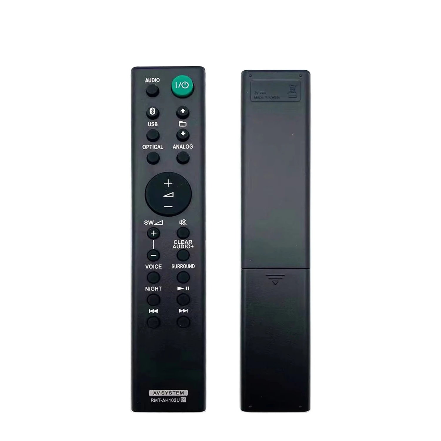 New Remote Control for Sony RMT-AH103U Remote Control for Sony Sound Bar Home Theater HT-CT80 SA-CT80 HTCT80 SACT80
