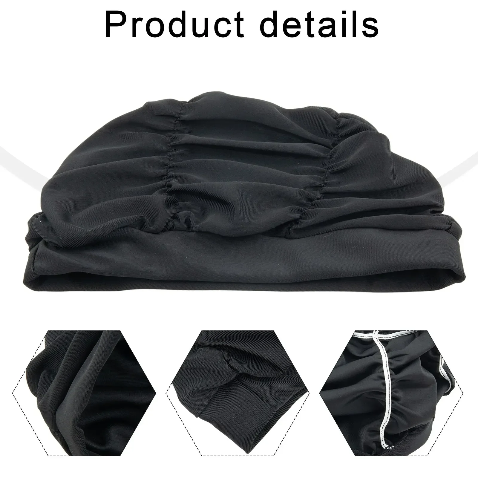 

Bathing Cap Swimming Cap 15.5cm Bathing Cap High Elastic Water Sport Turban Hats Hot Sale Swimming Accessories