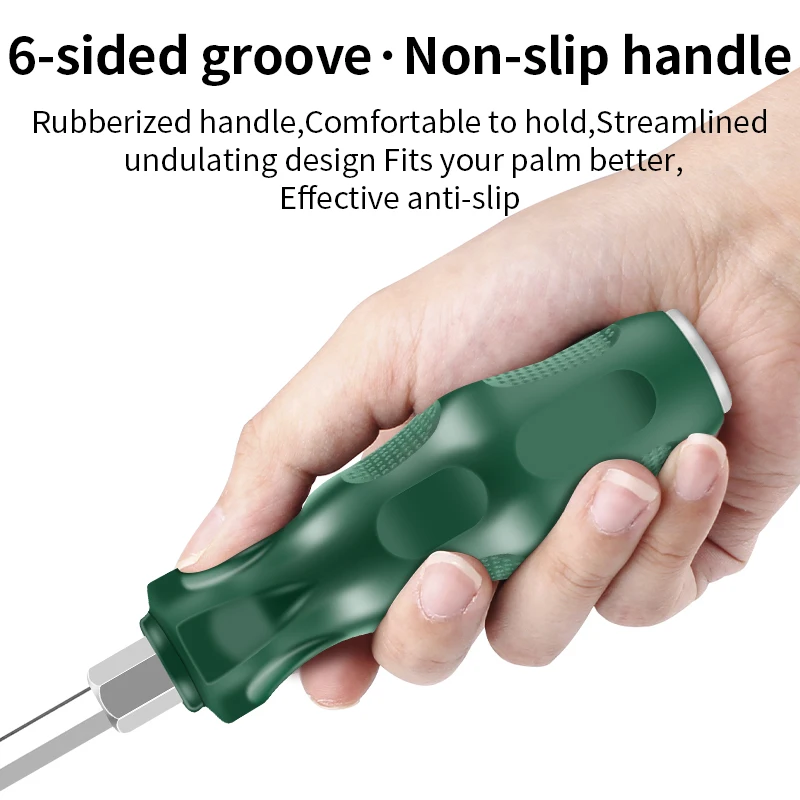 High Hardness Lengthened Magnetic Screwdriver Bit for Car Repair Hand Tool Industry Slotted/Phillips Double-ended Screw Driver