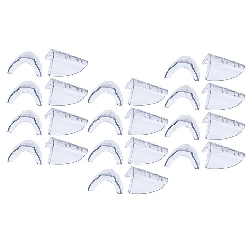 【HOT A69Z!】12 Pairs Safety Eye Glasses Side, Slip On Clear Side Shield For Safety Glasses- Fits Small To Medium Eyeglasses