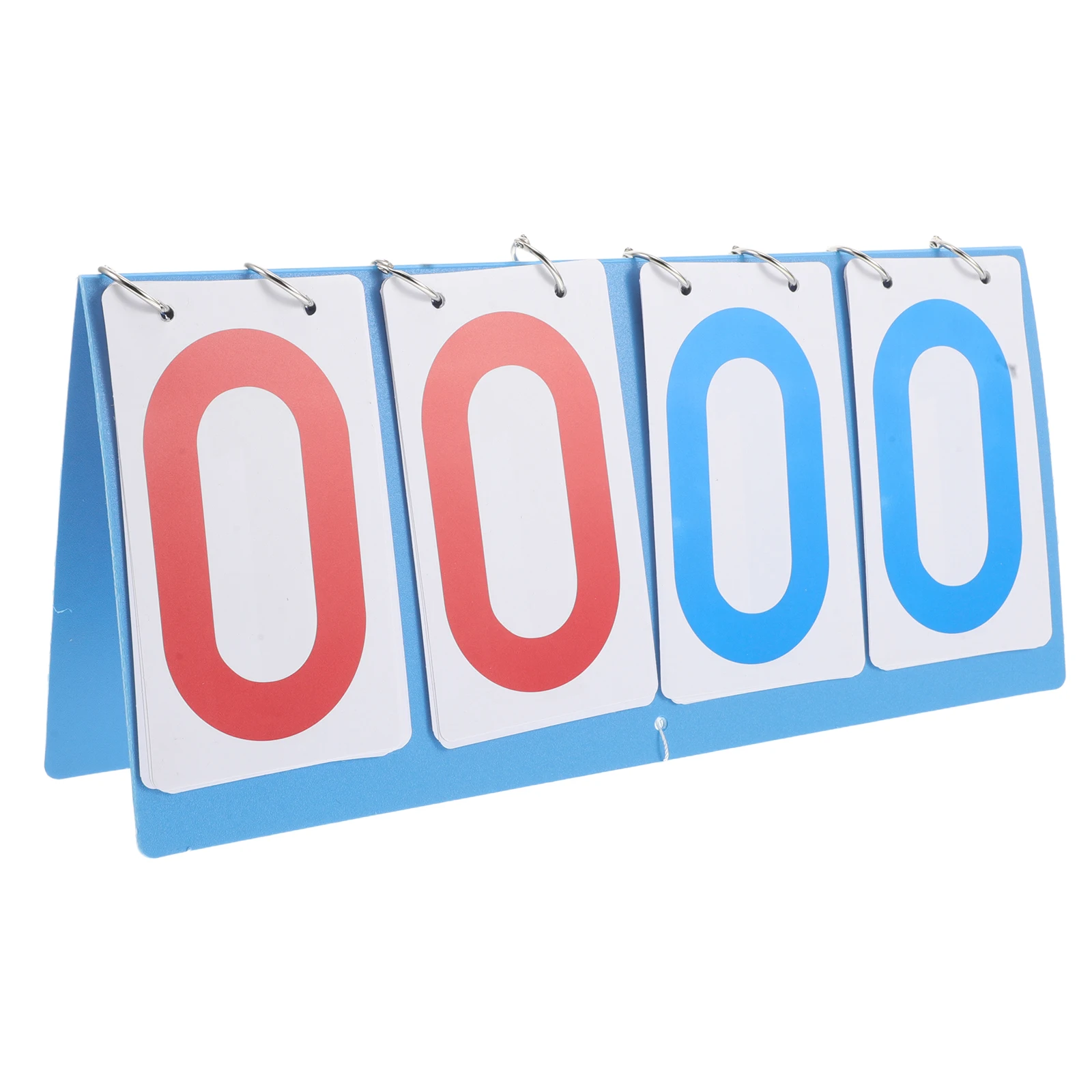 

1pc Four Scoreboard Portable PVC Flip Scoreboard Tabletop Manual Volleyball Tennis Accessories Sports