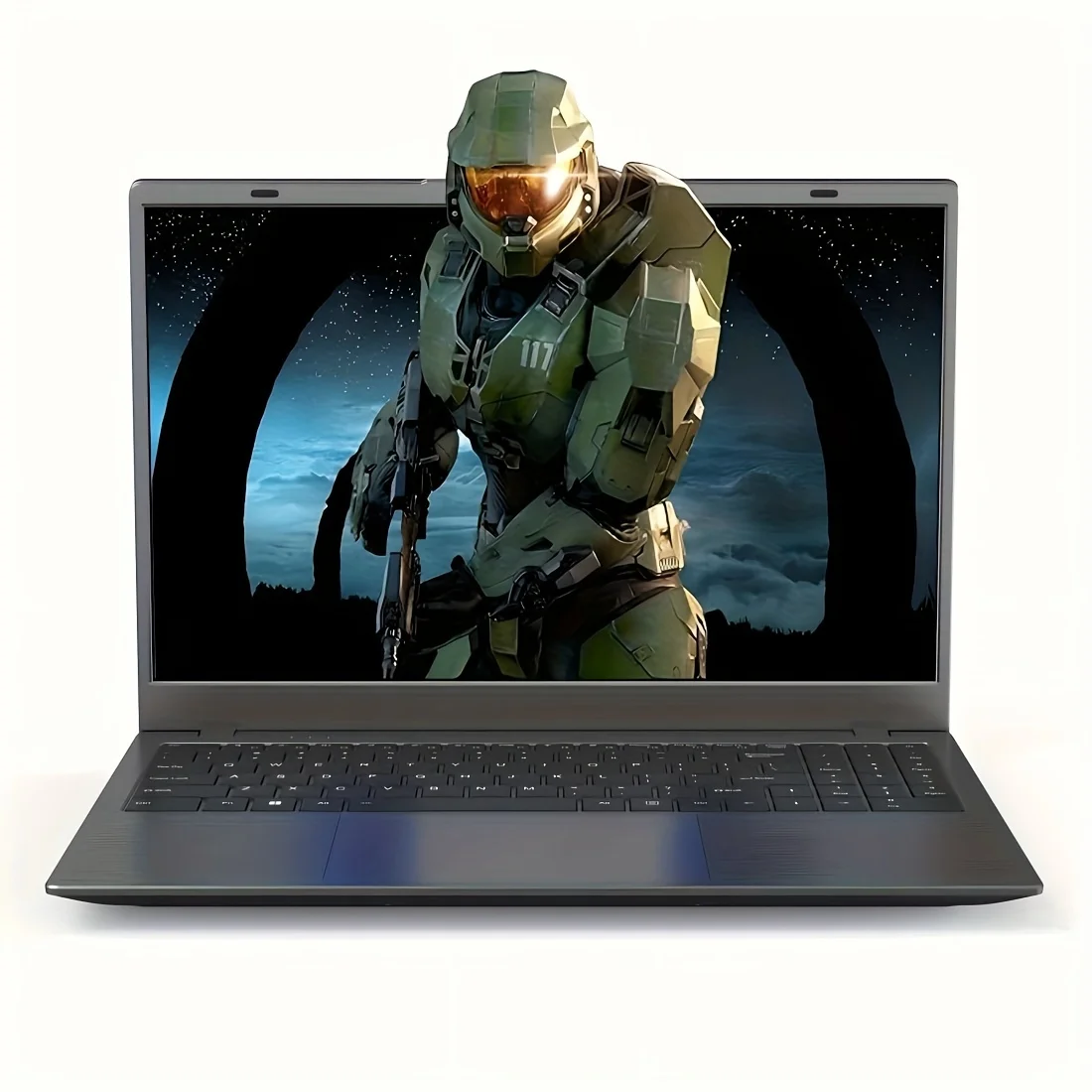 15,6 inch zakelijke laptop notebook pc CPU N5095 16 GB RAM 512 GB SSD opslag Windows 11 vingerafdrukherkenning toetsenbord met achtergrondverlichting