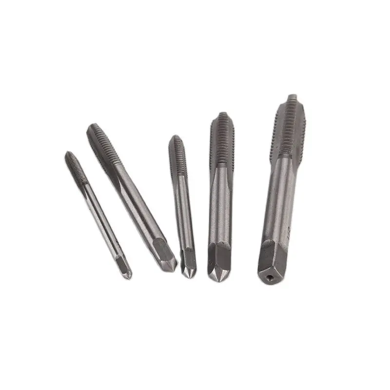 5pcs HSS A Spirale Scanalata Vite Filettatura Metrica Crew M3-M8 Rubinetto Punta Del Trapano Strumenti