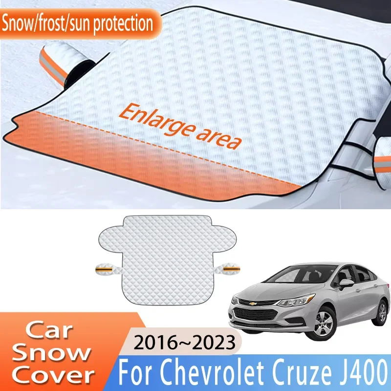 

Car Accessorie For Chevrolet Cruze J400 2016~2023 2017 Front Windscreen Snow Cover Ice Frost Sun Protector Waterproof Auto Parts