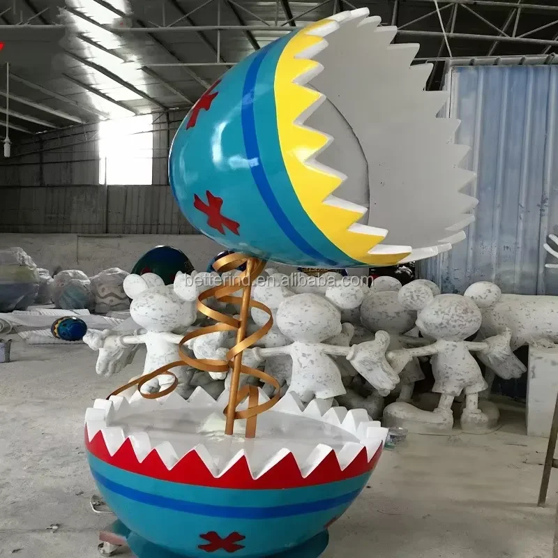 Shopping Mall Giant Easter Egg Decoration