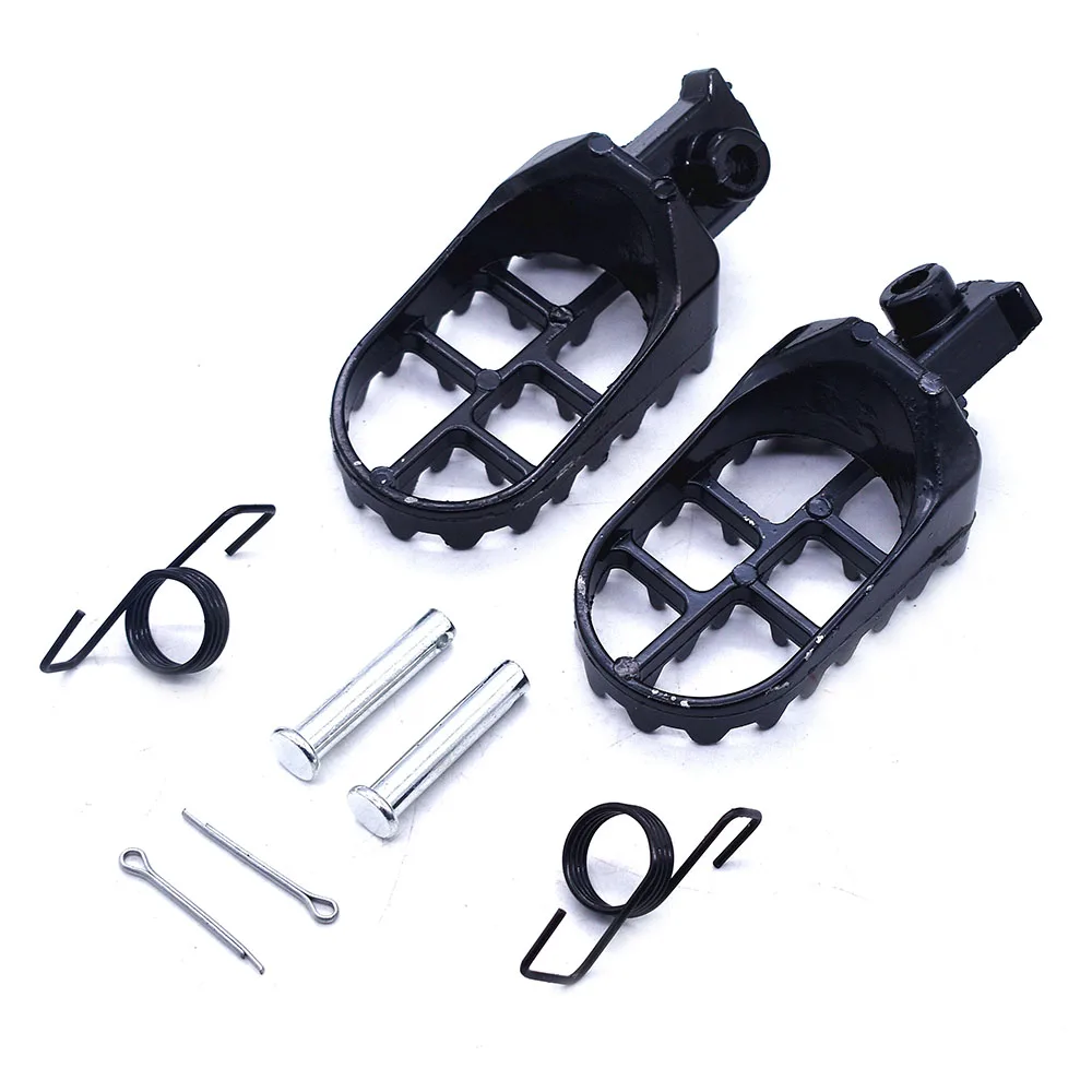 Motorcycle Foot Pegs Rests Footpegs For XR50R CRF50 CRF70 CRF80 CRF100F Motorbike Foot Rests Chinese Dirt Pit Bike