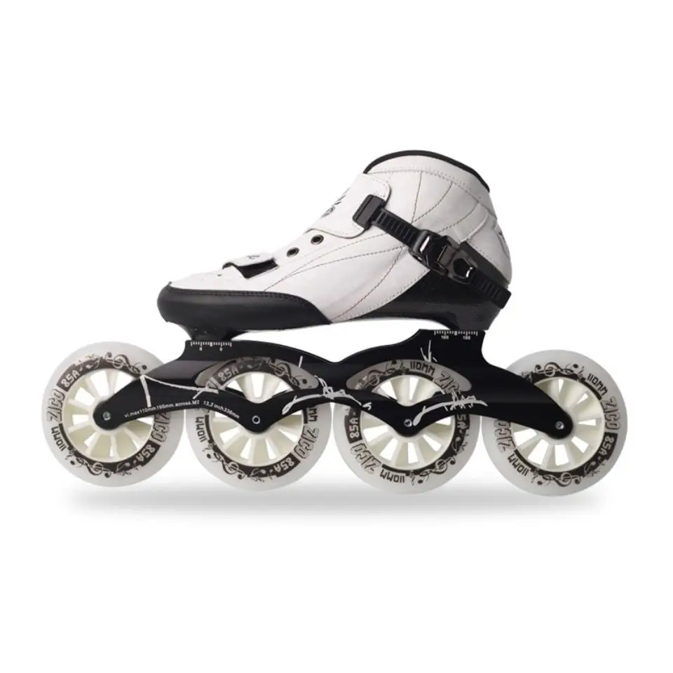 Advance Adults Inline Speed Skates Shoes Racing Skating Patines for MPC for Powerslide 6-layers Carbon Fiber EUR 30-48