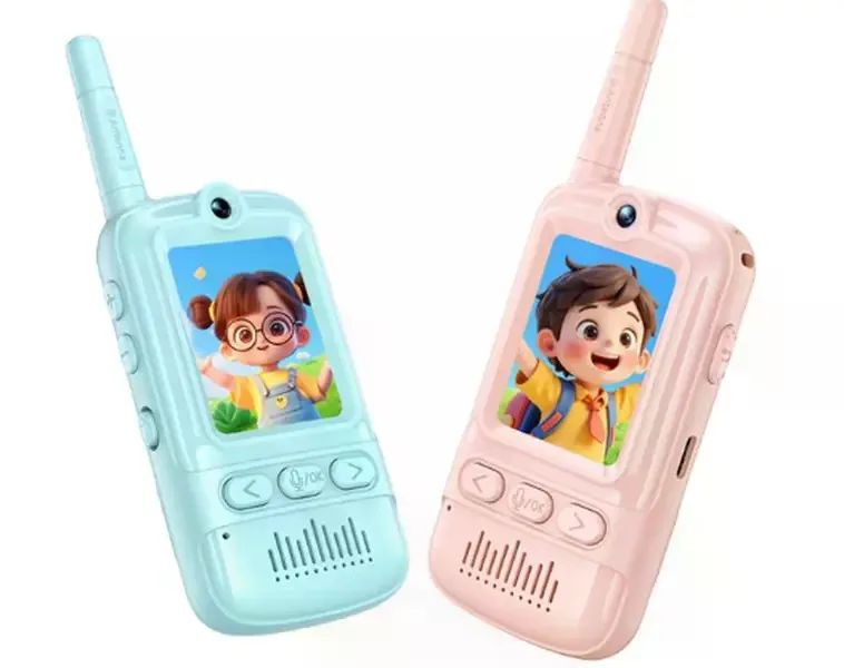 Rechargeable Video Walkie Talkies for Kids