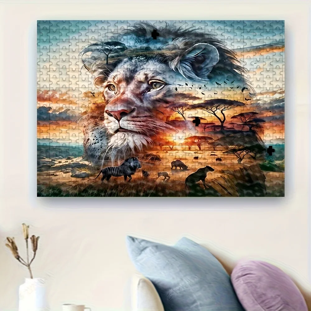 Puzzle per adulti da 500/1000 pezzi |   Divertimento gioco per famiglie di alta qualità, antistress, ideale per compleanni, Natale, Halloween e regali