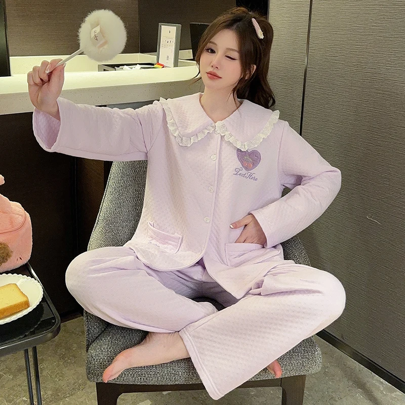 

Sexy Pajama Woman Sets Holiday Festival Print Rayon Nightwear Celebration Theme Three Quarter Sleeve Shorts Summer Special Wear