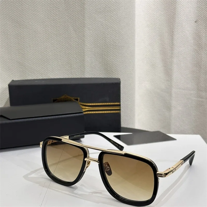 New Fashion Sunglasses Women Luxury 2024 Model MACH ONE Pilot Alloy Female Male Sunglasses Men Oculos De Sol Masculino