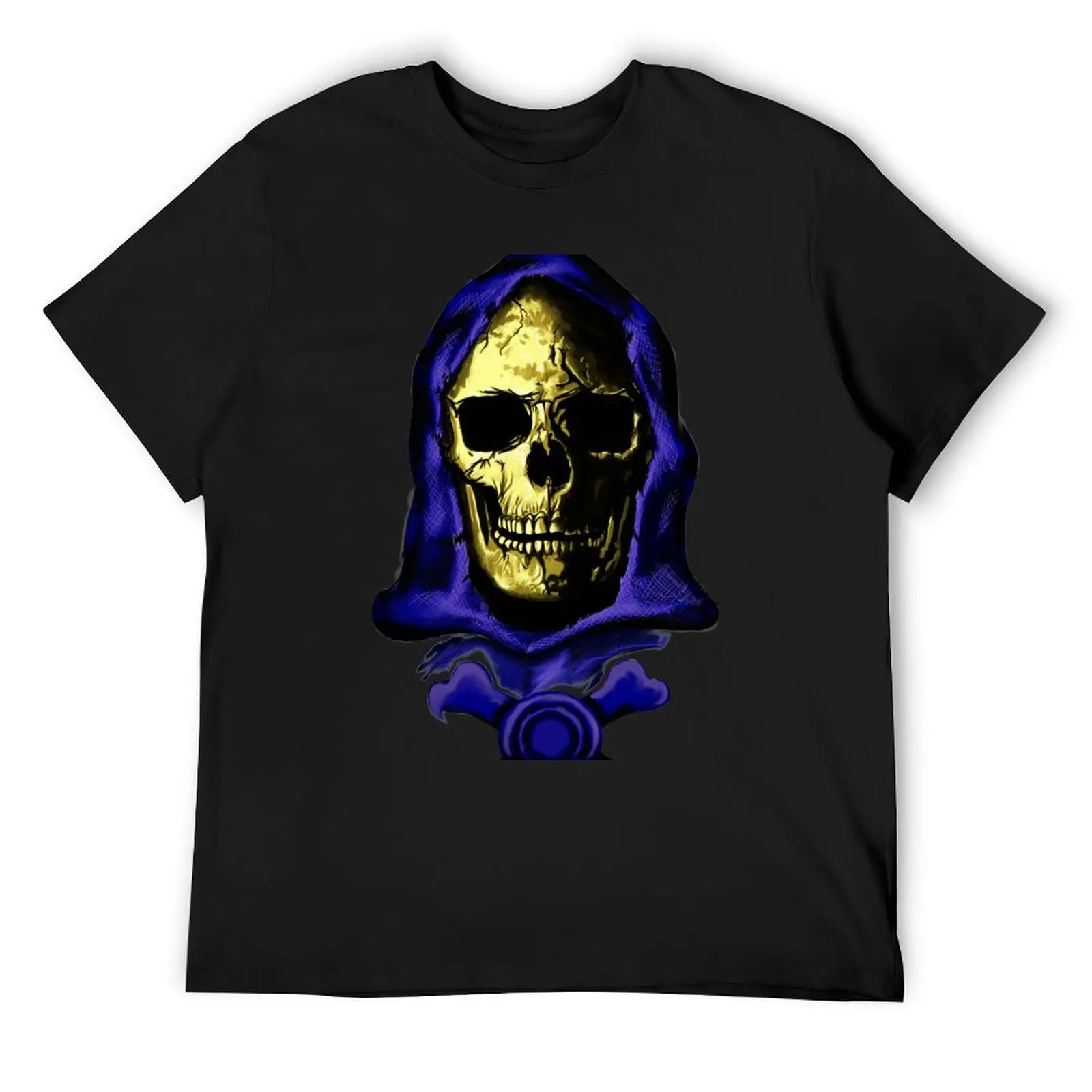 

Skeletor T-Shirt luxury clothing labubu blacks korean fashion Funny t-shirts mens t shirts casual stylish