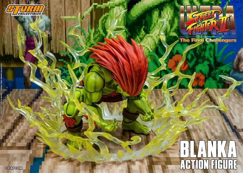 【In Stock】 Storm Toys ST Blanka Street Fighter 2 The Final Challengers 1/12 Action Figure