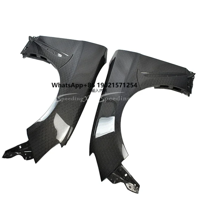 

CUSTOMIZE OEM STYLE HONEYCOMB CARBON FIBER FRONT FENDER WITH VENTS for 2021-2022 GR86 BODY KIT