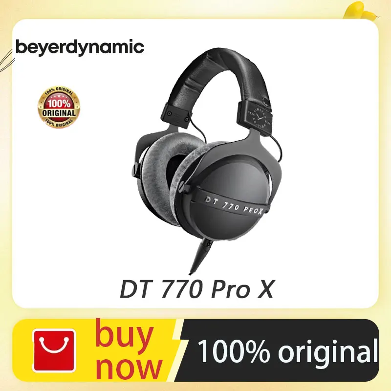 Beyerdynamic DT 770 Pro X Closed Back Studio Earphones with STELLAR.45 Driver for Recording and Monitoring