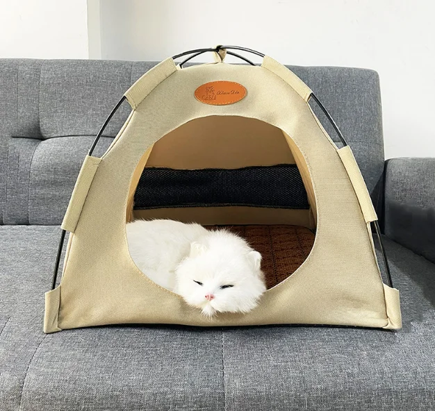 Wholesale HOT Sale Waterproof Foldable Portable Pop Up Pet Crate Dog Or Cat Show Camping Teepee Bed Tent Outdoor