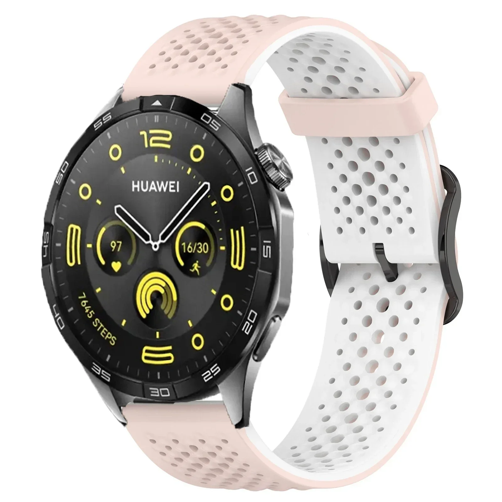 Correa de silicona de 20mm y 22mm para Huawei Watch GT5 4 3 2 46mm/4 3 Pro, pulsera para Samsung Galaxy Watch 7/6/5/4/Classic 44 40mm