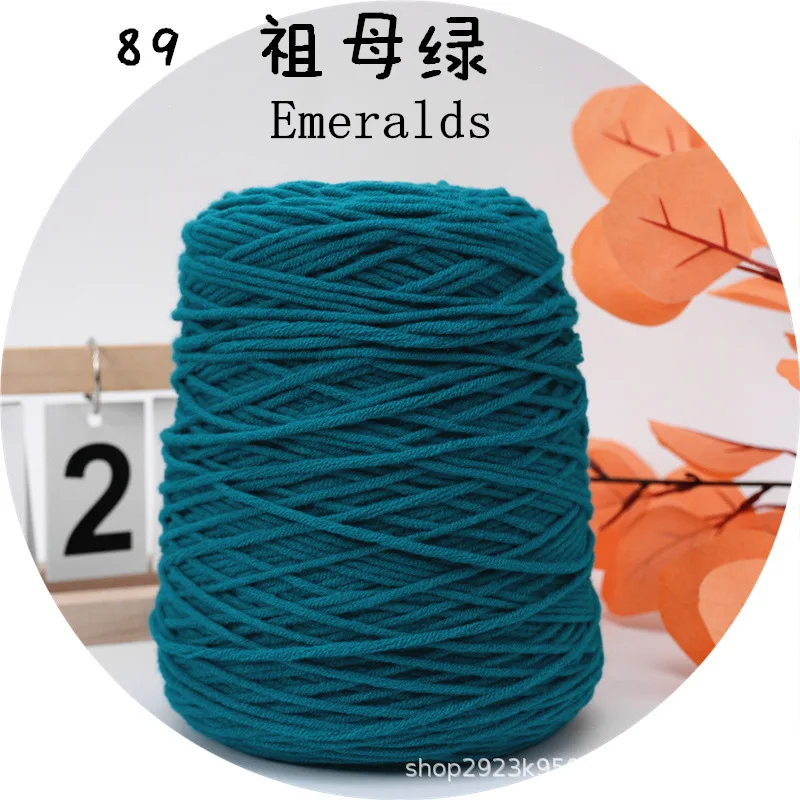 400g Tufting Gun Speciaal 8-strengs melkkatoen Acryl Uitsteeksel Lijn Poke Borduren Diy Kussen Tapijt Aangepast Tufting Garen
