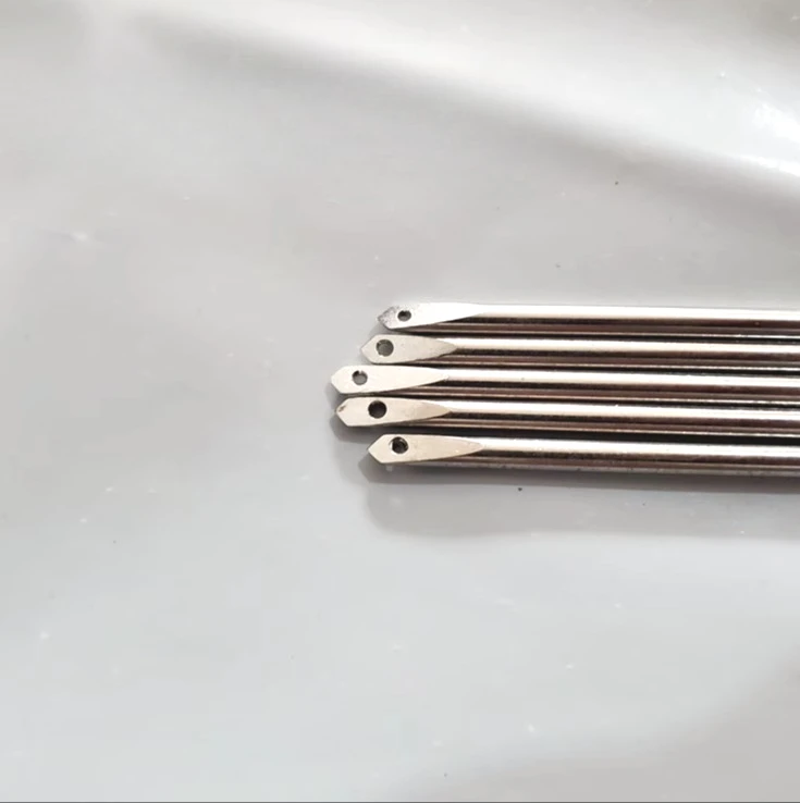 Orthopedic Cannulated K Wire Threading Pin Stainless Steel Nitinol Alloy 1.2-5.0mm x 250mm Arthroscopy Traction Pin 1Pc