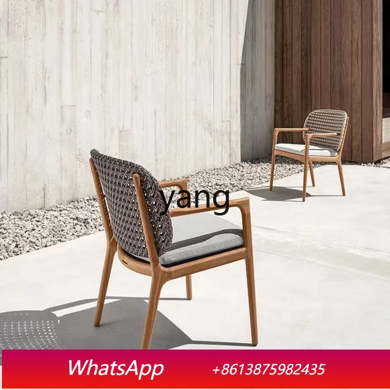 

LTT outdoor tables and chairs gardener rattan hotel dining chair long table leisure furniture combination