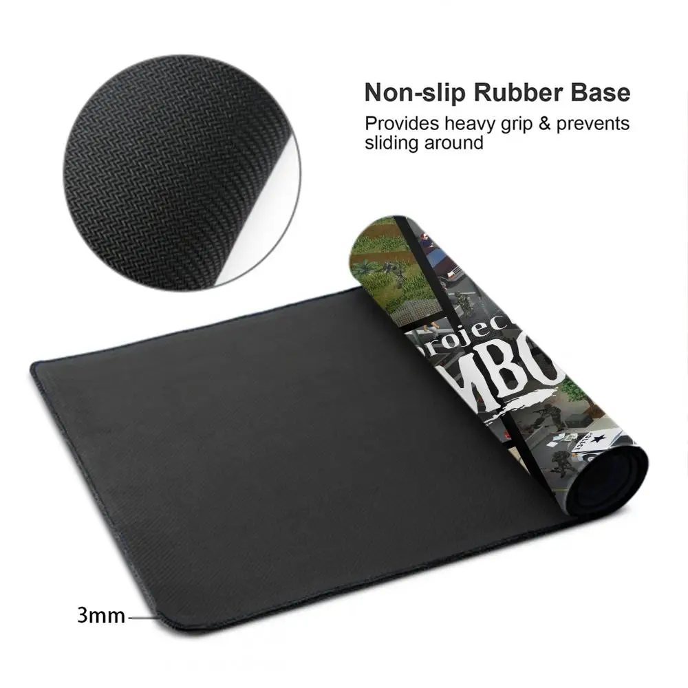 Project Zomboid Mouse Pad Keyboard Mousepad large 600X300 mm Desk Mat PC Gaming High definition printing Table pad