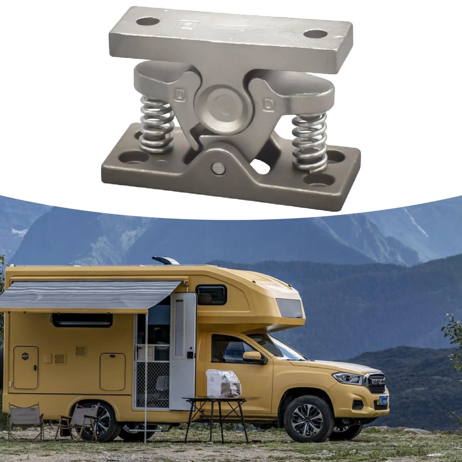 

Двойной роликовый фиксатор, подпружиненный дверной замок, фиксатор, стопорная защелка шкафа