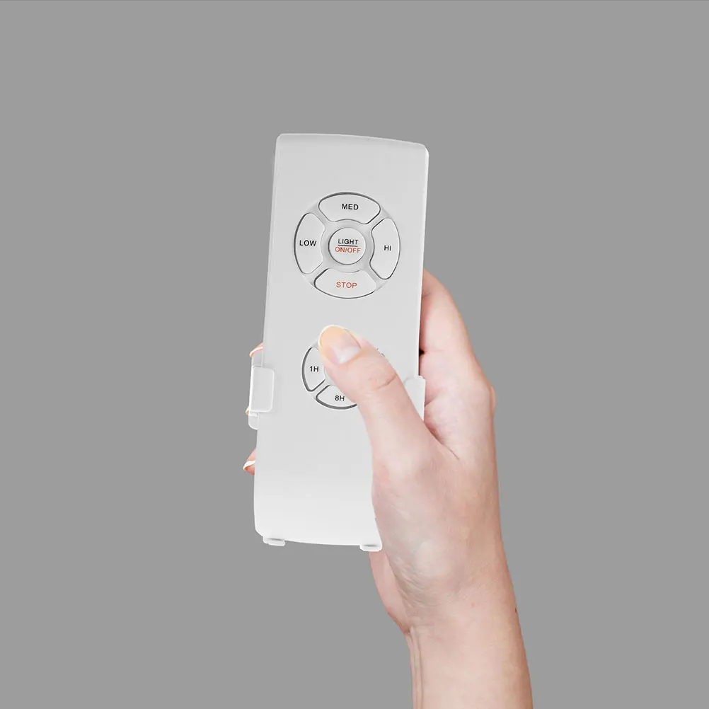 

Universal Ceiling Fan Remote Controller Smart Timer Function No Included for Living Room Dining Room Bedroom Fan Light