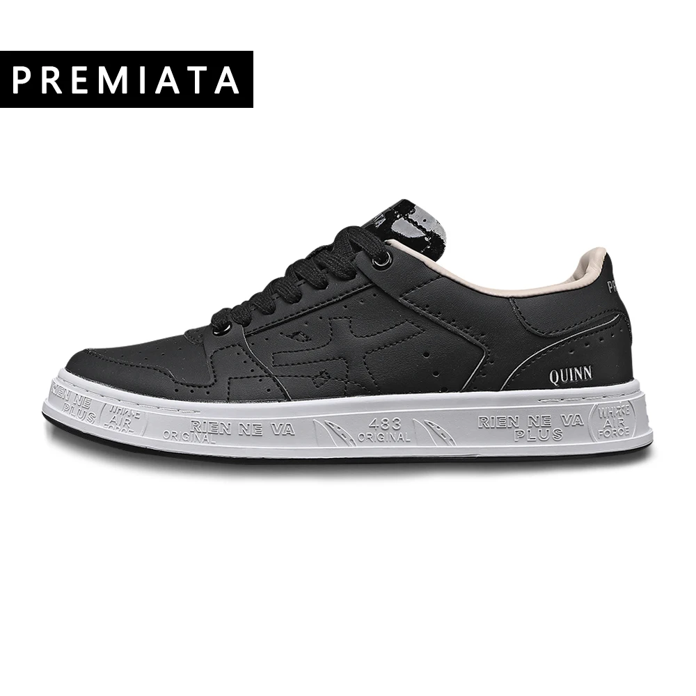 

PREMIATA Men's Light Luxury Suede Simple Niche Low-top Casual Shoes Street Trend Classic Retro All-match Sports Skateboard Shoes