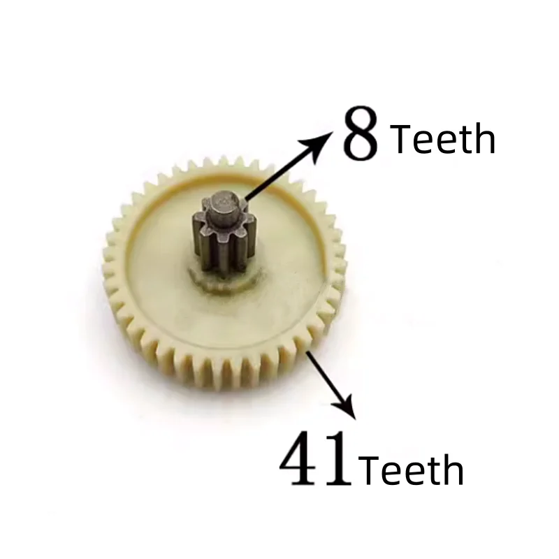 Imagem -02 - Redução Helicoidal Spur Gear Triturador de Papel Motor de Ligação 9t39t 8t41t Adequado para Comix S3506 S338 S338