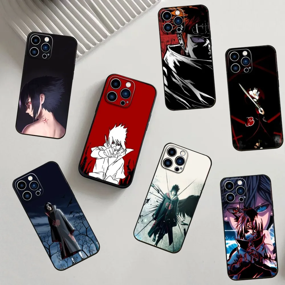 

Cool Uchiha S-Sasuke Phone Case For iPhone 16,15,14,13,12,11,Pro,X,XS,Max,XR,Plus,Mini Soft Silicone Black Shockproof TPU