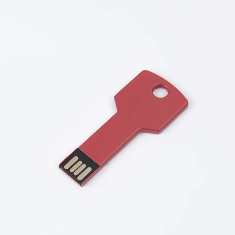 무료 사용자 정의 레이저 조각 로고 컬러 금속 키 모델 USB2.0 플래시 드라이브 4GB 8GB 16GB 32GB 64GB 128GB