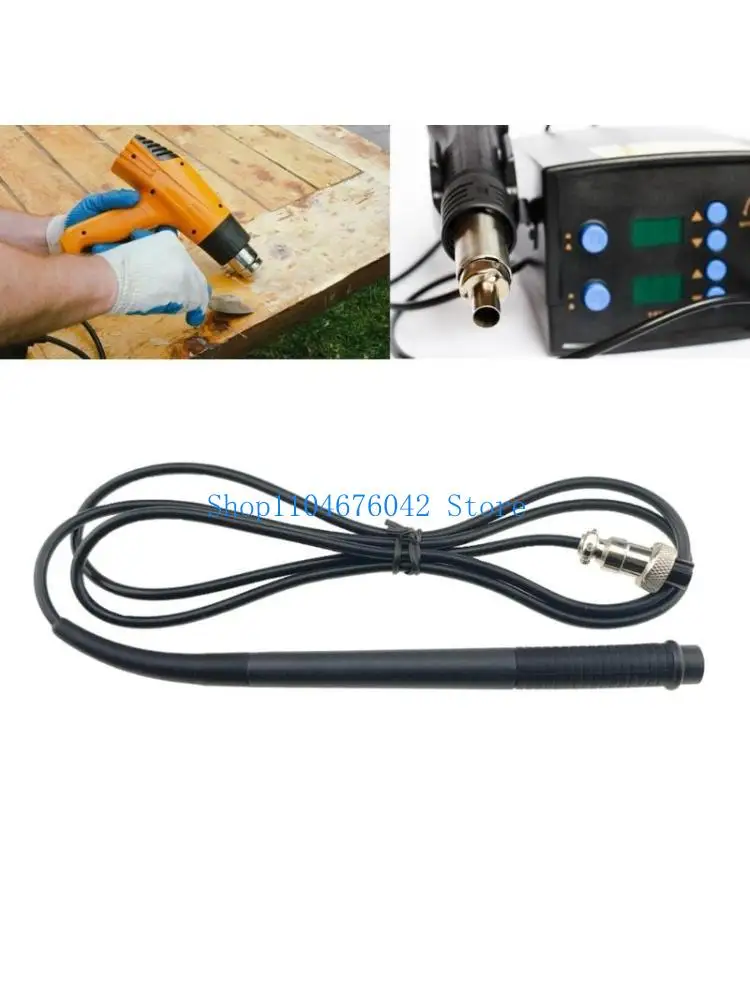 652F 5Pin Soldering Iron Handle for T12 Welding Station High Temperature-Resistant