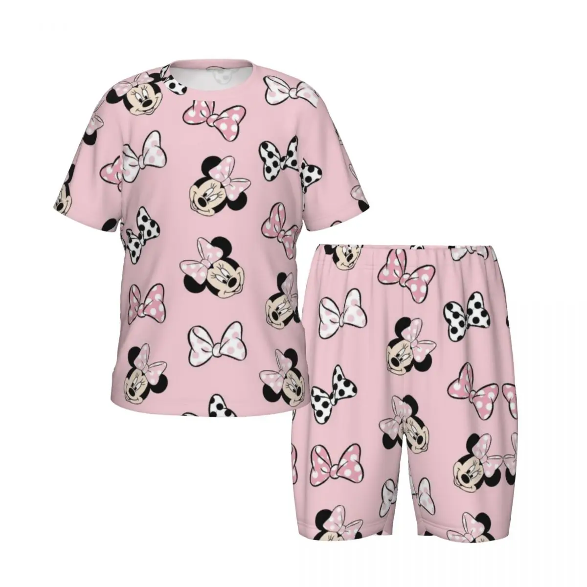 

boy's girl's Pajamas Set Mickey Down Tops and Shorts Pajama 2 Piece Pyjama Nightwear Loungewear for Summer