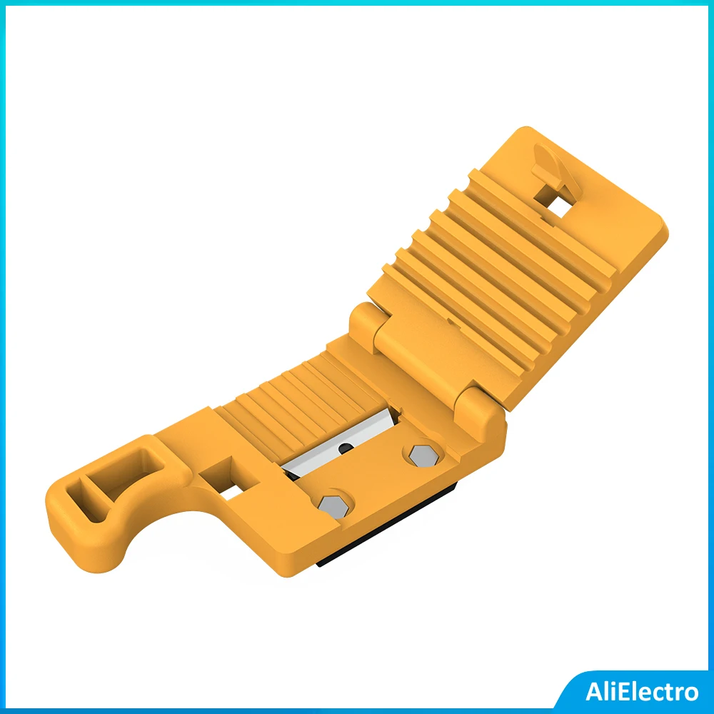 

MSAT5/ AUA-05 1.9 - 3.0mm Mid-Span Access Tool Outer Diameter Fiber Optical Slitter Cable Cluster Tube Stripper SK-5 Alloy