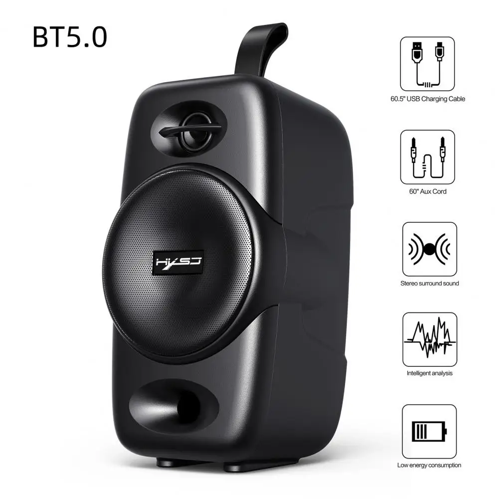 Loudspeaker  Practical Long Battery Life Mini  Bluetooth-compatible5.0 Portable Loudspeaker for Listening to Music