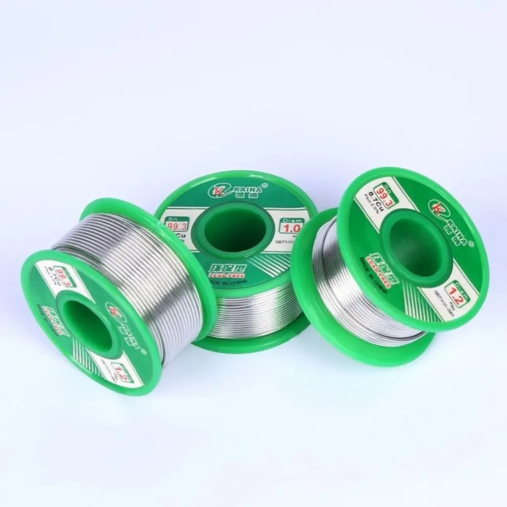 High Purity Lead-free Solder Wire Sn99.3 Cu0.7 Environmental Protection Tin Wire Flux Reel Welding line Soldering Wire Roll