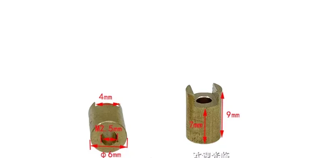 PVC film variable capacitor 6MM extension shaft connecting rod knob installation is suitable for CBM202/443/223