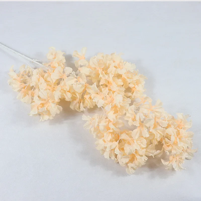 4 رافعة شوكية 100cm زهور الكرز الثلوج العائمة للطرق الرائدة قاعة الزفاف زهرة حرير اصطناعية جدار ديكور المنزل #3